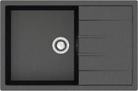 Мойка кухонная ZETT lab. T161Q004 черная