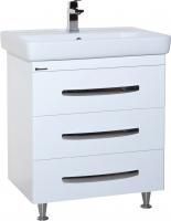 Тумба с раковиной Bellezza Рокко 80 напольная, белая