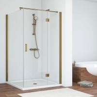 Душевой уголок Vegas Glass AFP-Fis 110 05 01 R профиль бронза, стекло прозрачное