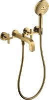Смеситель для ванны Axor Citterio 39447990 полированное золото