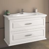 Тумба с раковиной Edelform Mero 100 белая