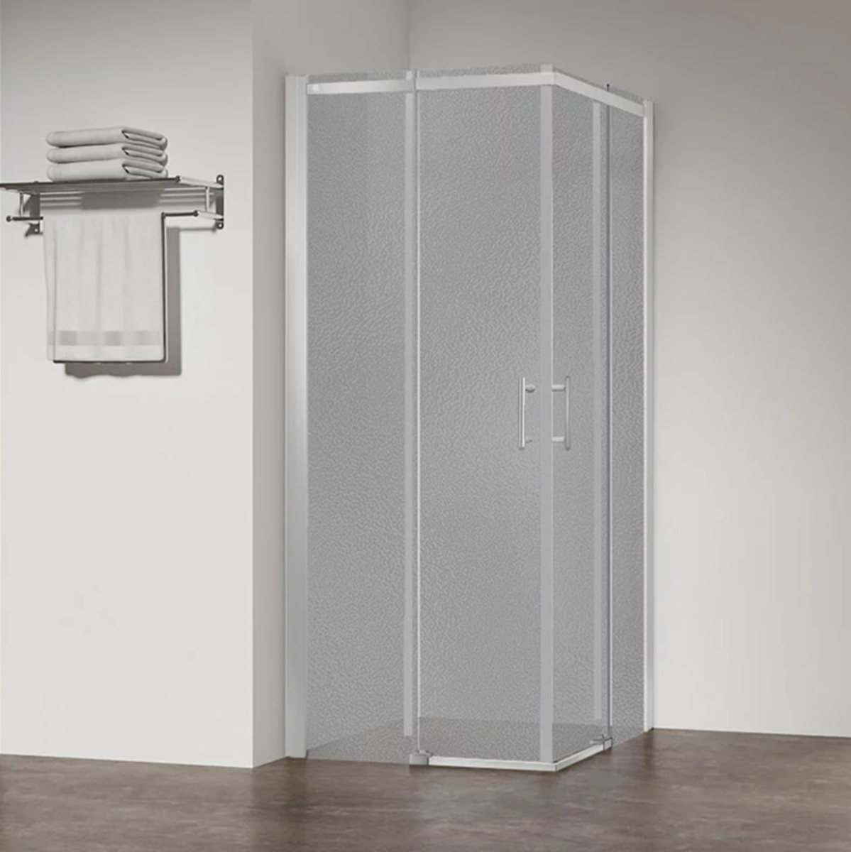 Душевой уголок Veconi Rovigo RV-50CH-L Pear 120x90