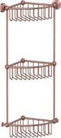 Полка 3SC Stilmar STI 609 угловая, 3-ярусная, античная медь