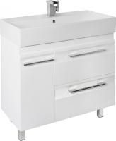 Тумба под раковину Vod-Ok Мальта 90 с ящиками, белая