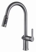 Смеситель для кухни Esko Kitchen K15GMLED вытяжной с дисплеем