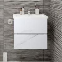 Тумба с раковиной Art&Max Techno 60 подвесная, монти мрамор