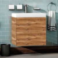 Тумба с раковиной Art&Max Verona-Push 70 дуб кельтик светлый