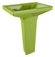 Раковина Arcus 330 light green с пьедесталом