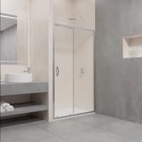 Душевая дверь в нишу RGW Passage PA-016 1400х1950 профиль хром, стекло прозрачное