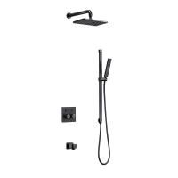 Душевая система  Black&White Universe 7567GM с изливом, термостат