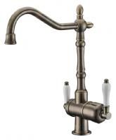 Смеситель для кухни Zorg Clean Water ZR 326 YF antique