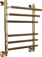 Полотенцесушитель водяной Двин F primo 60/50 1" - 3/4" - 1/2" золотой хром