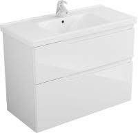 Тумба с раковиной Owl 1975 Hella stor 100 подвесная