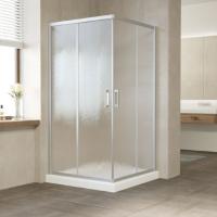 Душевой уголок Vegas Glass ZA 0110 07 02 профиль матовый хром, стекло шиншилла