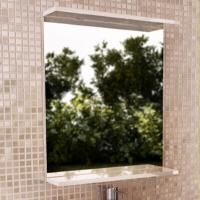 Зеркало Comforty К 50, белый глянец