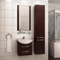 Мебель для ванной Aquaton Ария М 50 темно-коричневая