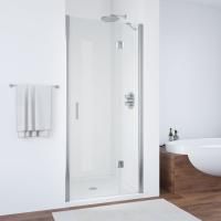 Душевая дверь в нишу Vegas Glass AFP TUR NOVO h1890 120 08 crystalvision R профиль глянцевый хром, стекло crystalvision