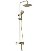 Душевая стойка AQUAme Siena AQM8008GG с термостатом