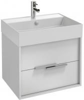 Тумба с раковиной Jacob Delafon Vivienne 60 белая, ручки хром