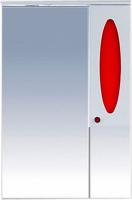 Зеркало-шкаф Misty Сидней 65 R красный