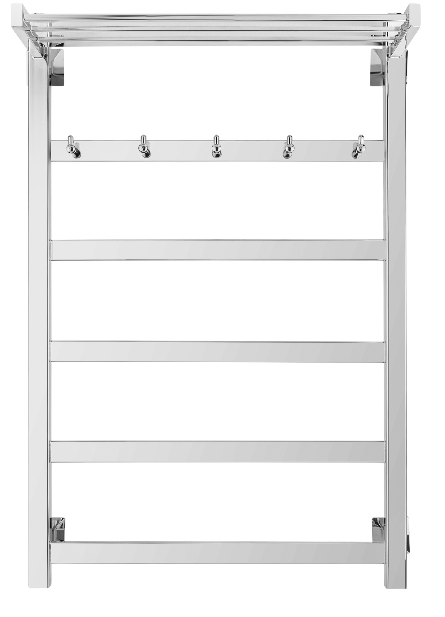 Полотенцесушитель электрический Secado Корсико 1 КСП 80/50 L, хром