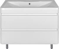 Тумба под раковину Style Line Атлантика 100 Люкс Plus, напольная, белая