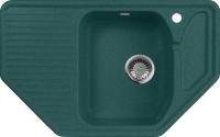 Мойка кухонная AquaGranitEx M-10 зеленая