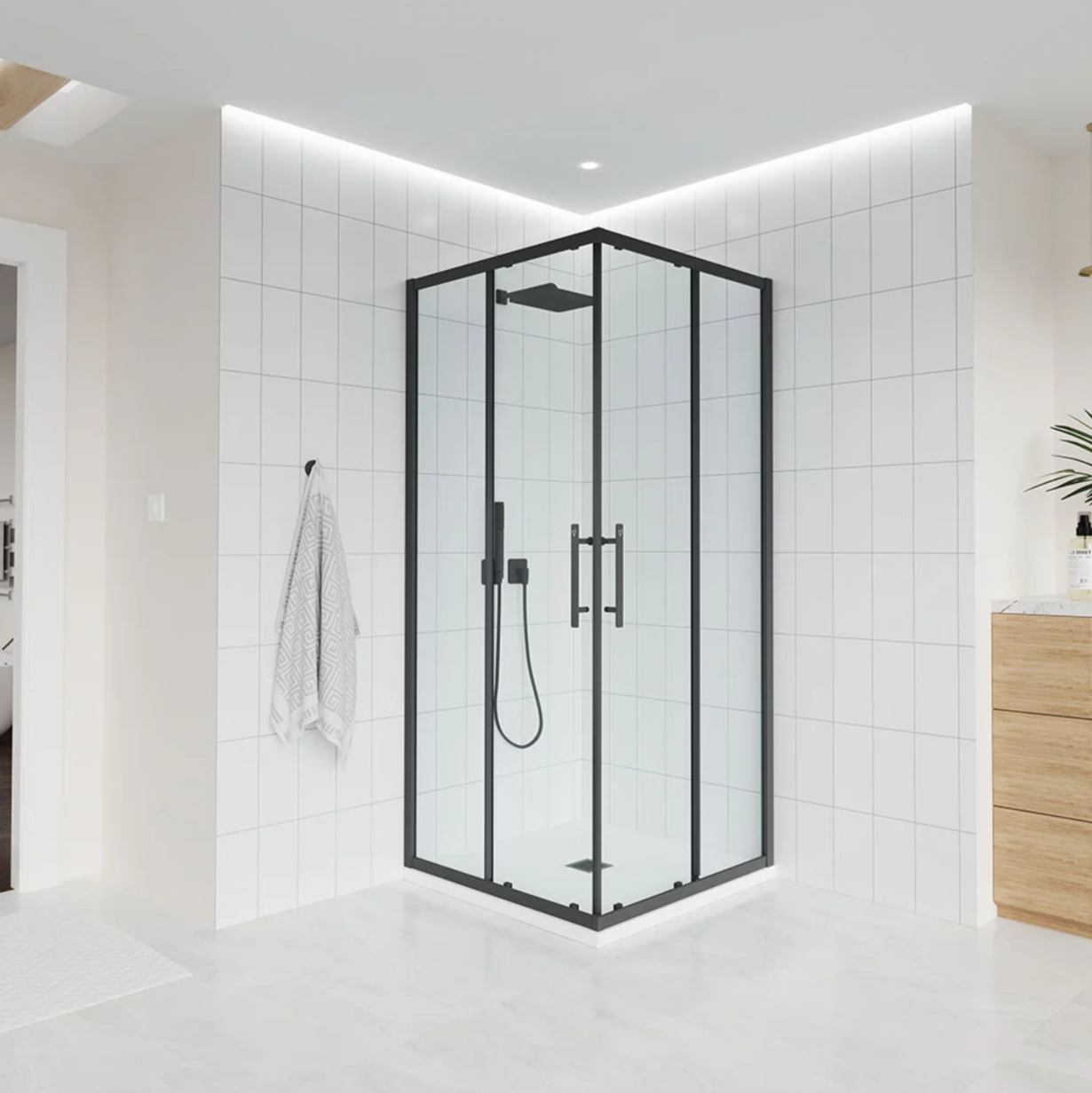 Душевой уголок Veconi Evo 300 B 80x80