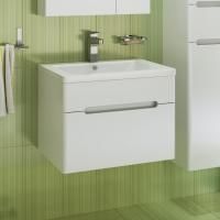 Тумба с раковиной Runo Парма 60 подвесная