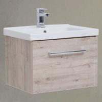 Тумба под раковину Dreja Big Inn 65 подвесная, дуб кантри