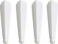 Ножки для мебели Aquanet Бостон М 4 штуки