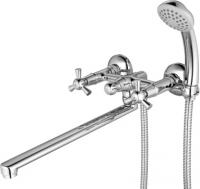 Смеситель для ванны Lemark Contour LM7451C универсальный