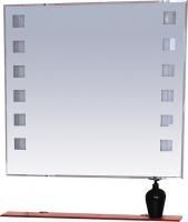 Зеркало Misty Эллада 90 красная полка