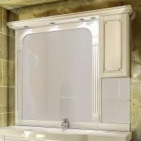 Зеркало-шкаф Aquanet Фредерика 140