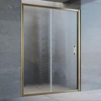 Душевая дверь в нишу Vegas Glass ZP 140 05 02 профиль бронза, стекло шиншилла
