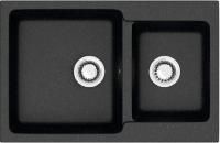 Мойка кухонная ZETT lab. T191Q004 черная