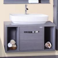 Тумба под раковину Бриклаер Куба 90 серая лиственница