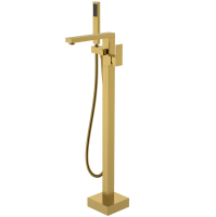 Напольный смеситель для ванны Boheme Qubic 479-BR