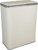 Корзина для белья Geralis FWH-B белая, хром, стандартная