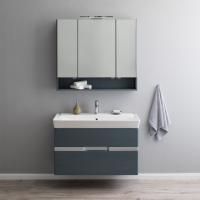 Мебель для ванной Aquanet Виго 100 сине-серая