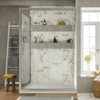 Душевой уголок Stworki Эстерсунд 160x90 см профиль хром матовый