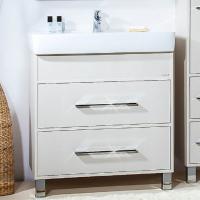 Тумба с раковиной Бриклаер Чили 80 светлая лиственница