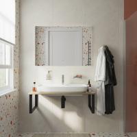 Мебель для ванной Diwo Элиста 100 светлое дерево, с раковиной Углич 0117