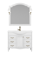 Мебель для ванной ValenHouse Астер 105 патина золота