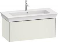Тумба с раковиной Duravit White Tulip 105 шелковисто-матовый