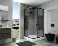Душевой уголок Niagara Eco NG-010-14Q BLACK