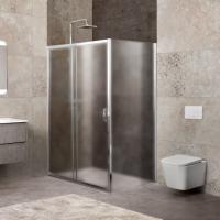 Душевой уголок BelBagno Unique-AH-1-120/135-80-P-Cr