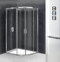 Душевой уголок BelBagno Uno-195 RH 2 120/80 C Cr стекло прозрачное