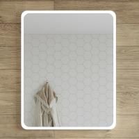 Зеркало Stworki Монтре 80 с подсветкой, сенсор на зеркале