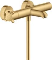 Смеситель для ванны Axor Citterio E 36140250 шлифованное золото, термостат